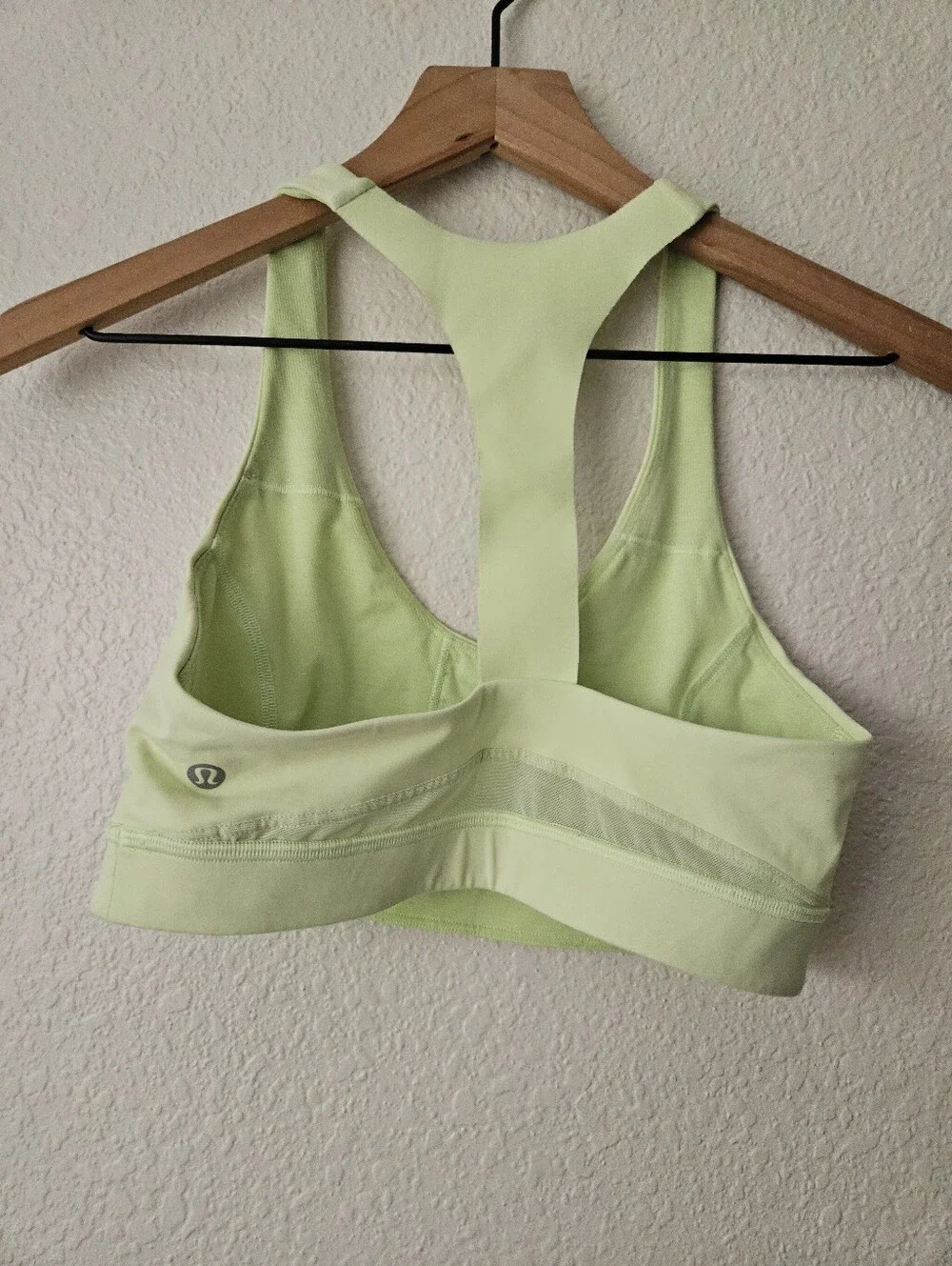 lululemon lime green bra, 6